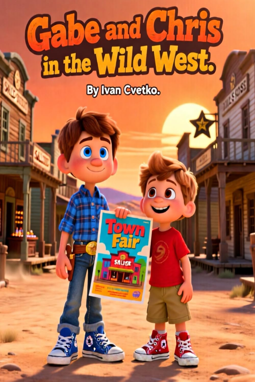 Gabe and Chris in the Wild West: A Fun Time-Travel Adventure in the Old West (Gabe and Chris: Time Adventures)