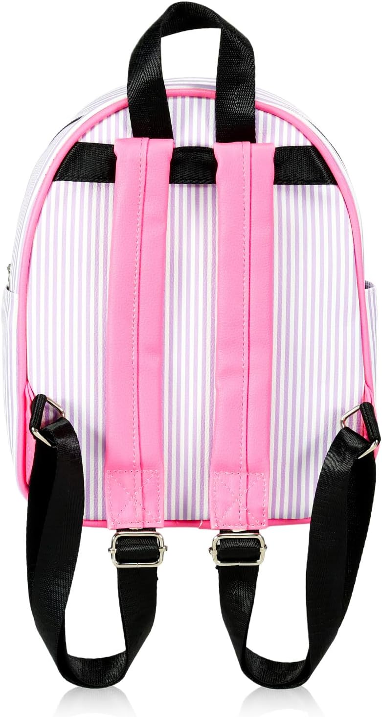 Harry Potter Mini Backpack - 10.5" Honeydukes Iconic Small Backpack with Front Pocket and Button Bundle | Adjusts to Fit Teens, Adults, Women image 3