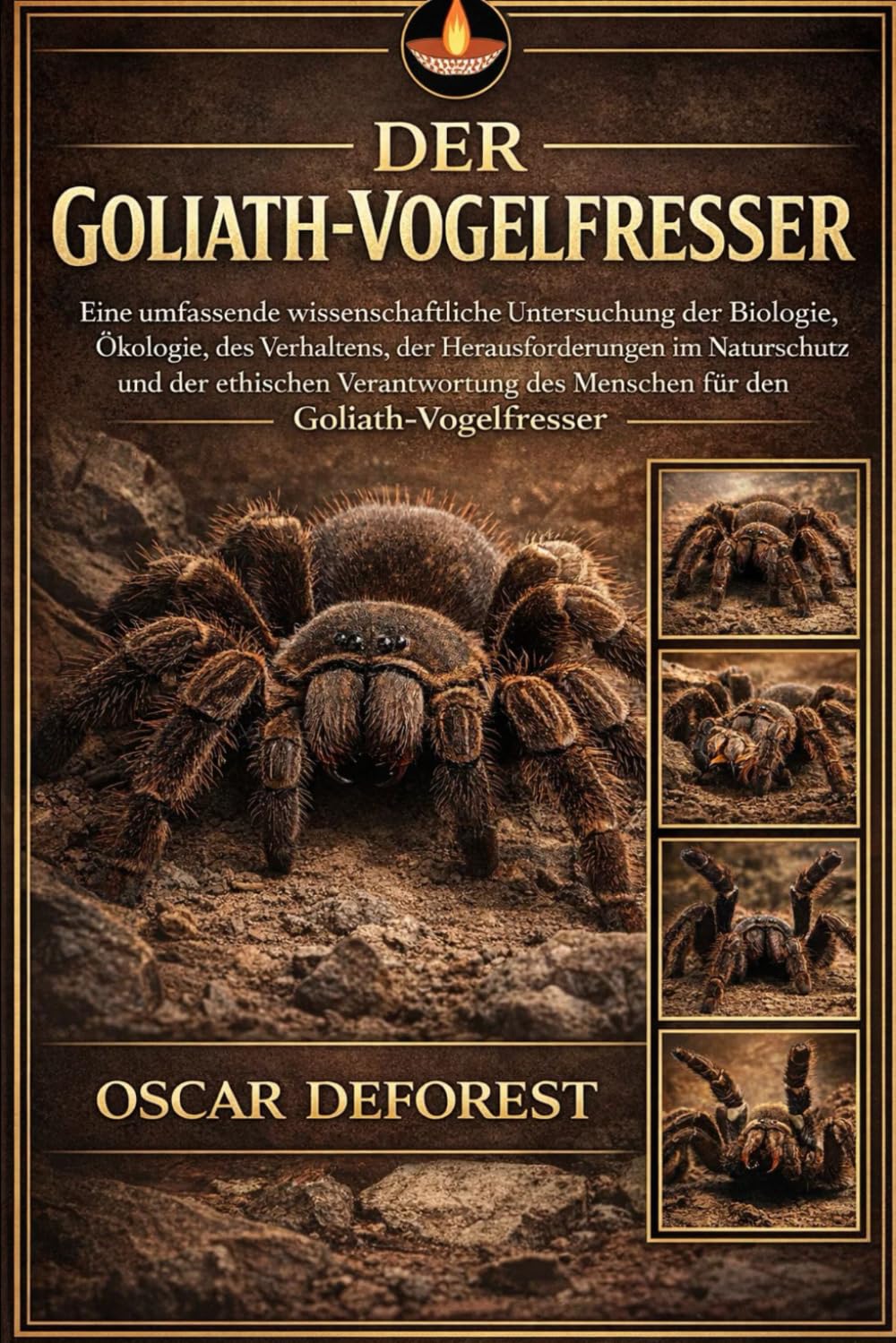 DER GOLIATH-VOGELESSER: Eine umfassende wissenschaftliche Untersuchung der Biologie, Ökologie, des Verhaltens, der Herausforderungen im Naturschutz ... des Menschen für den Goliath-Vogelfresser