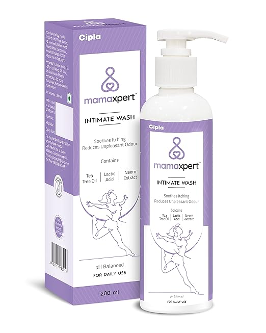 Cipla Mamaxpert Intimate Wash for Women, Enriched with Tea Tree Oil