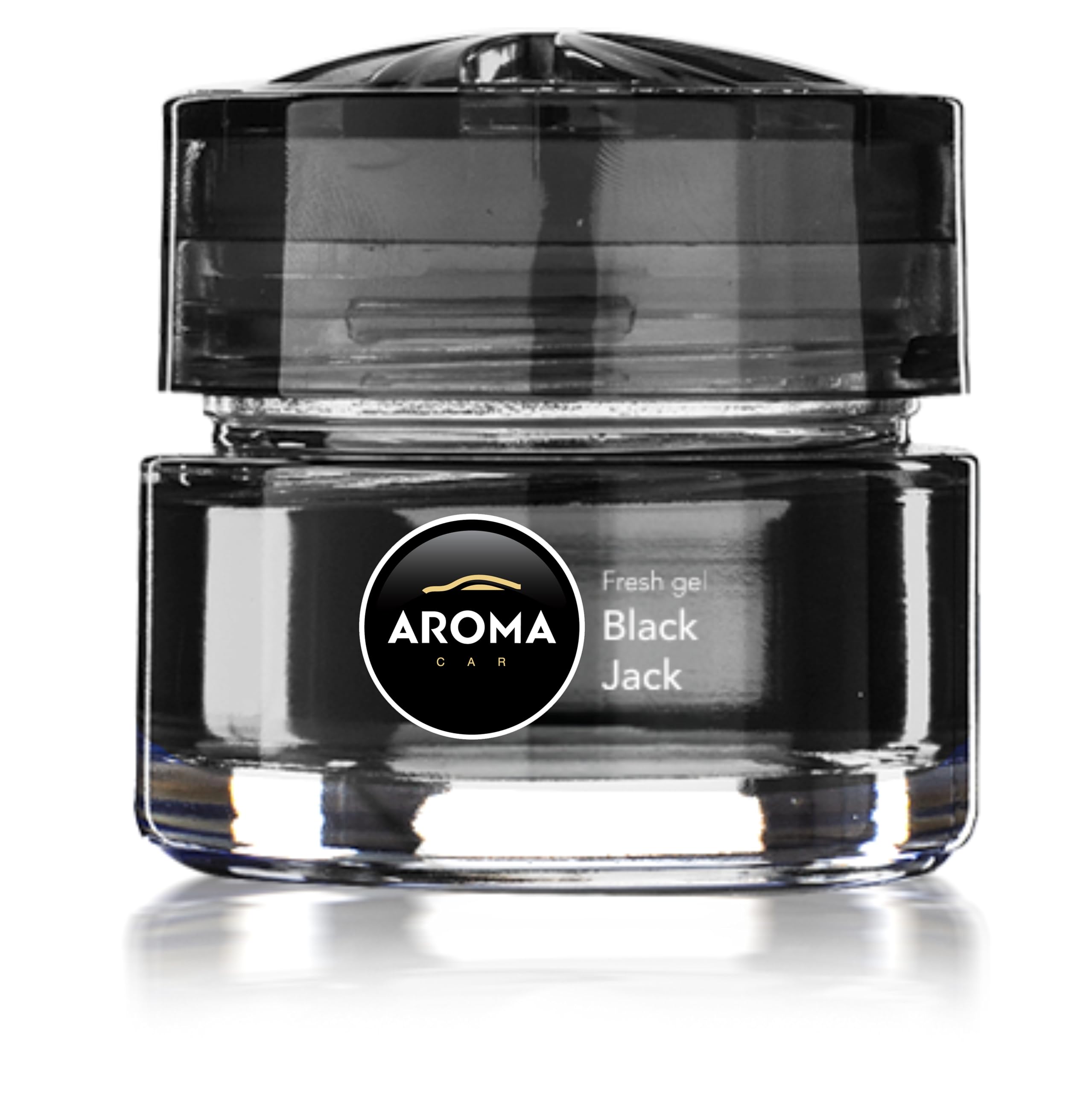Aroma Car Perfume Gel Air Freshener Black 50ml