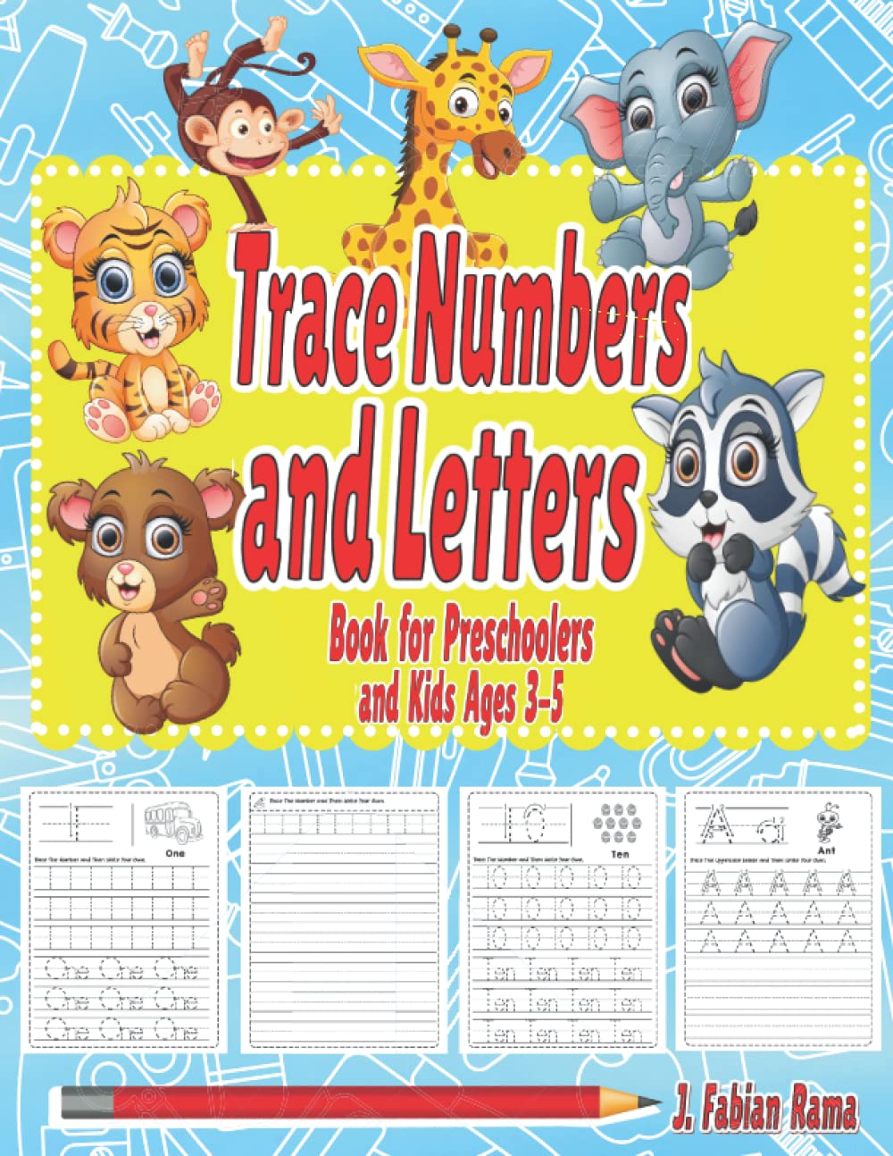 Buy Trace Numbers and Letters Tracing Letters and Numbers 35 Years