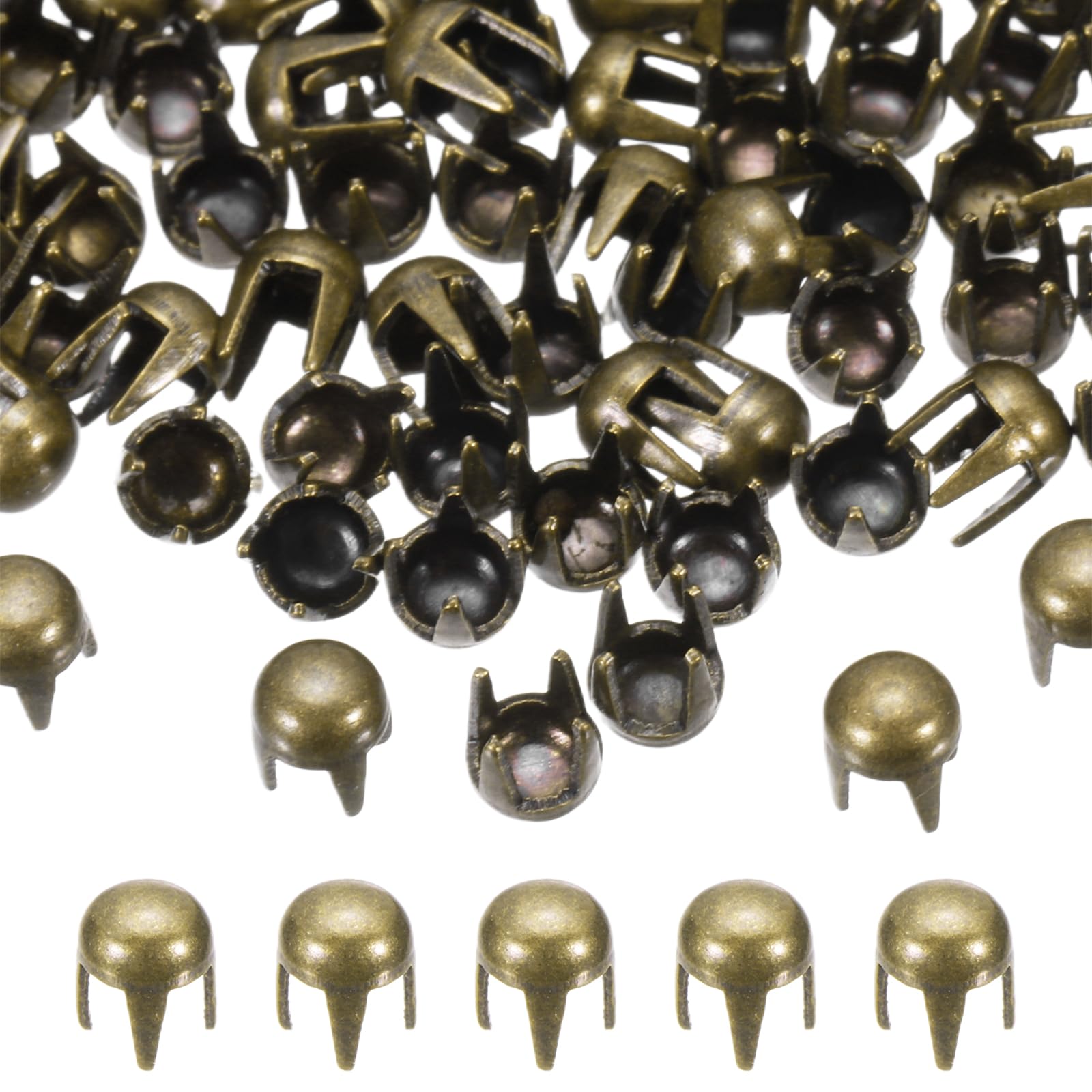 PATIKIL 2.5mm Round Dome Rivet
