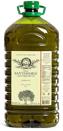 Olivar Santamaría Aceite de oliva virgen extra variedad Hojiblanca de primera calidad prensado en frío España alto polifenol perfecto para aderezos