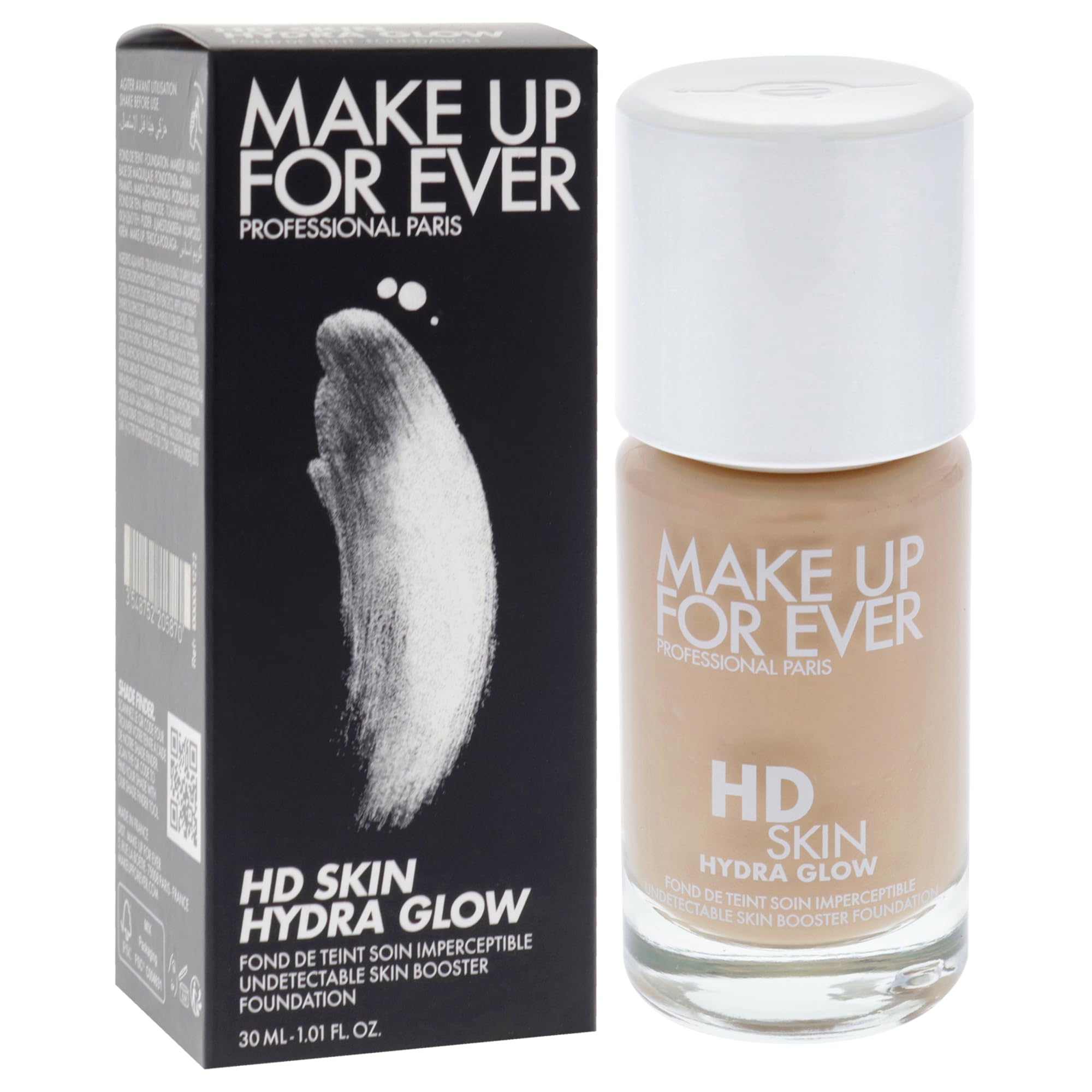 MAKE UP FOR EVER HD SKIN HYDRA GLOW 2点 Make Up For Ever HD Skin Hydra Glow – 2N22 Nude for Women – 1.01