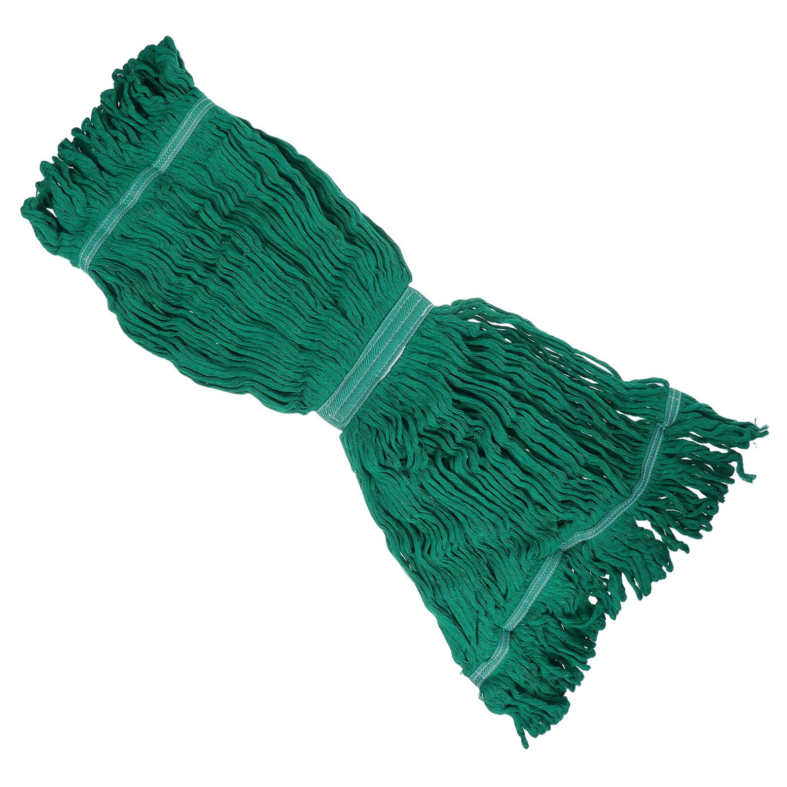 2 Piezas Cabezal de Fregona de Algodón Recambio Resistente y Lavable Absorbente y Duradero para Limpieza Industrial y Suelos