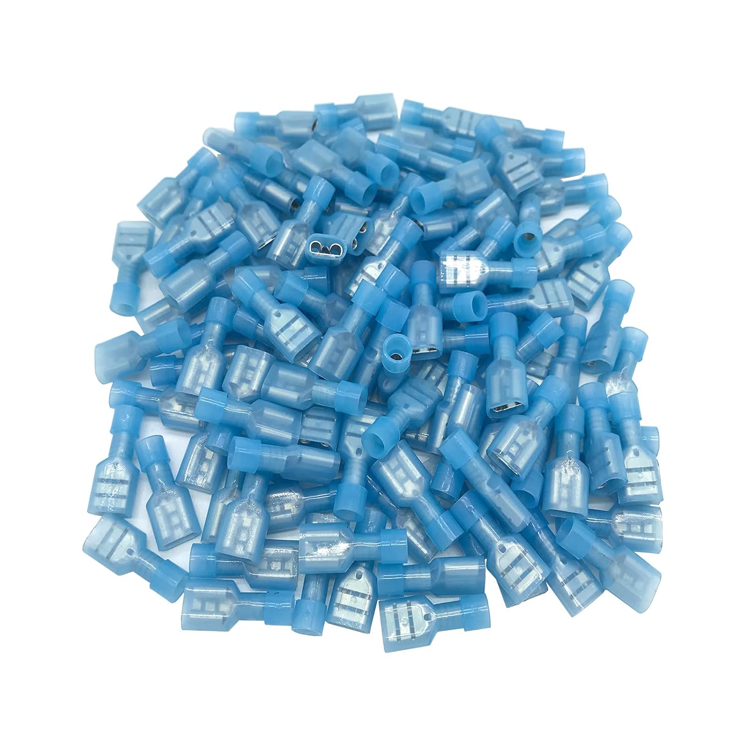400 Pcs Spade Terminals Nylon Quick Disconnect Terminals Male - View #8
