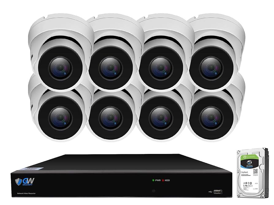 Amazon.com : GW Security 8 Channel Smart AI PoE NVR Ultra-HD