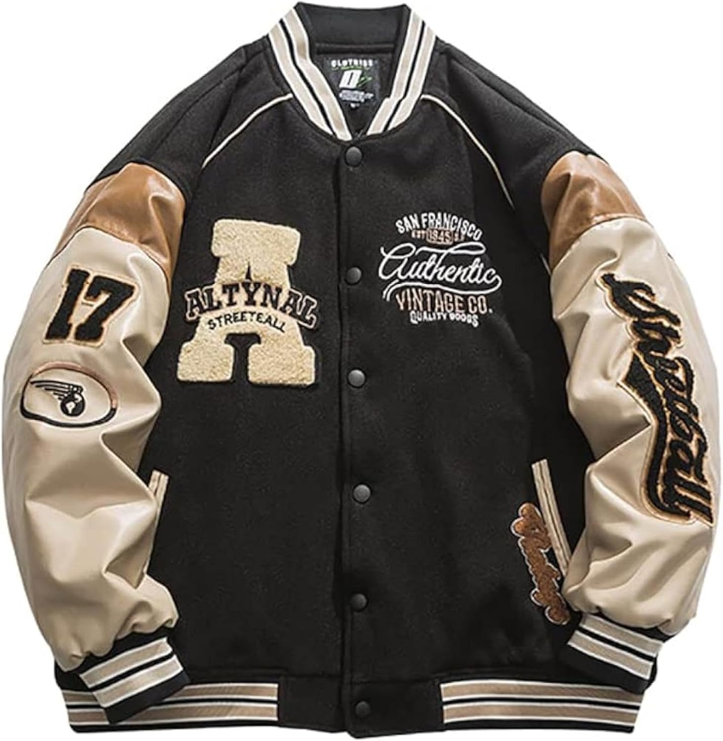 キャロウェイ】ロゴワッペン×裏起毛 長袖ゴルフブルゾンジャケットLL