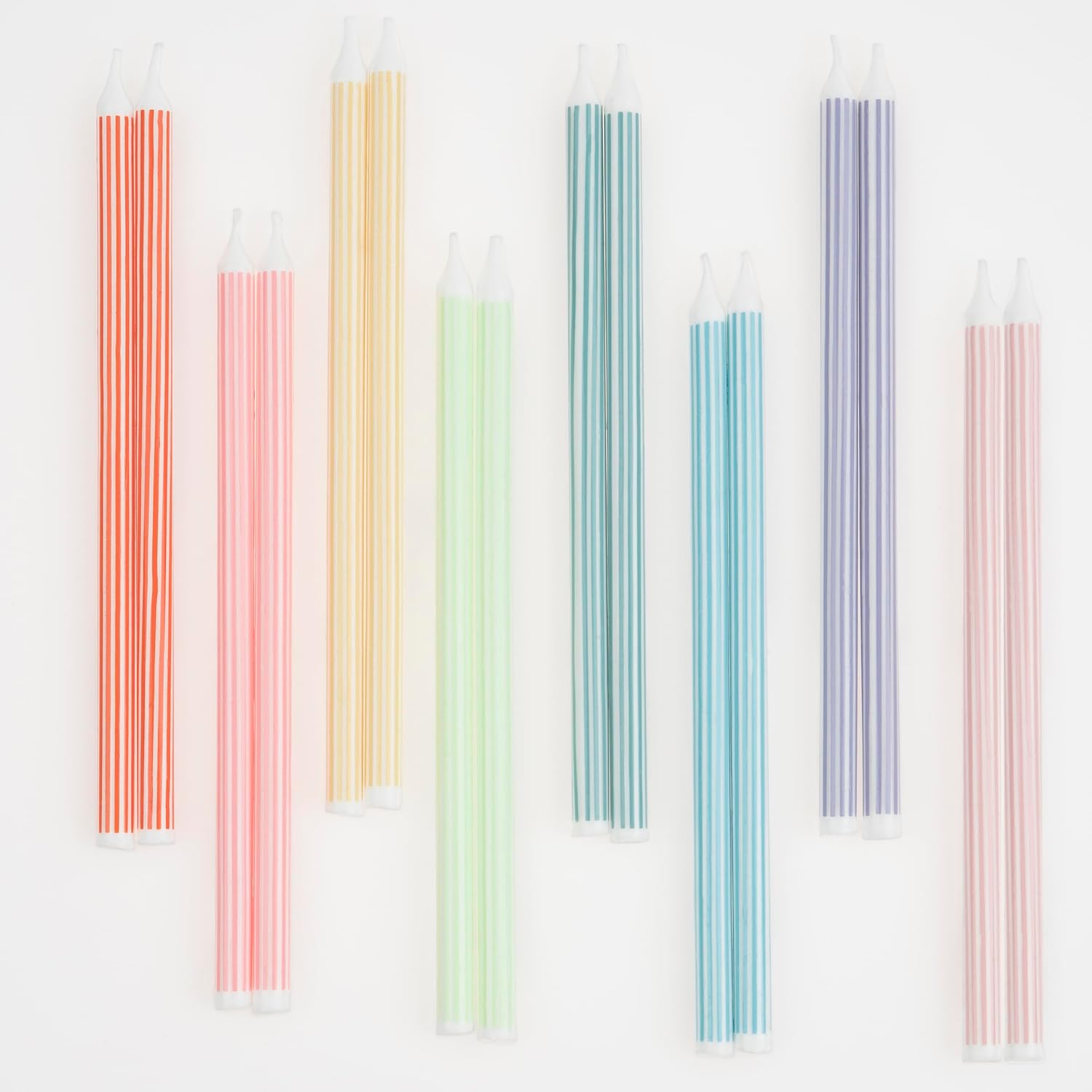 Meri Meri Happy Birthday Candles for Cake (Pack of 16)