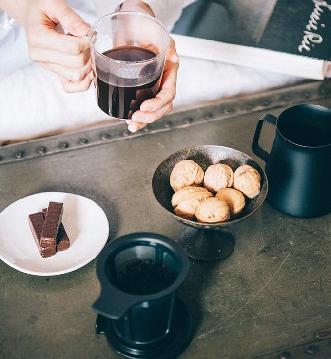 Cafetera de Inmersión Manual de 170 ml para Viajes y Camping miniatura 6