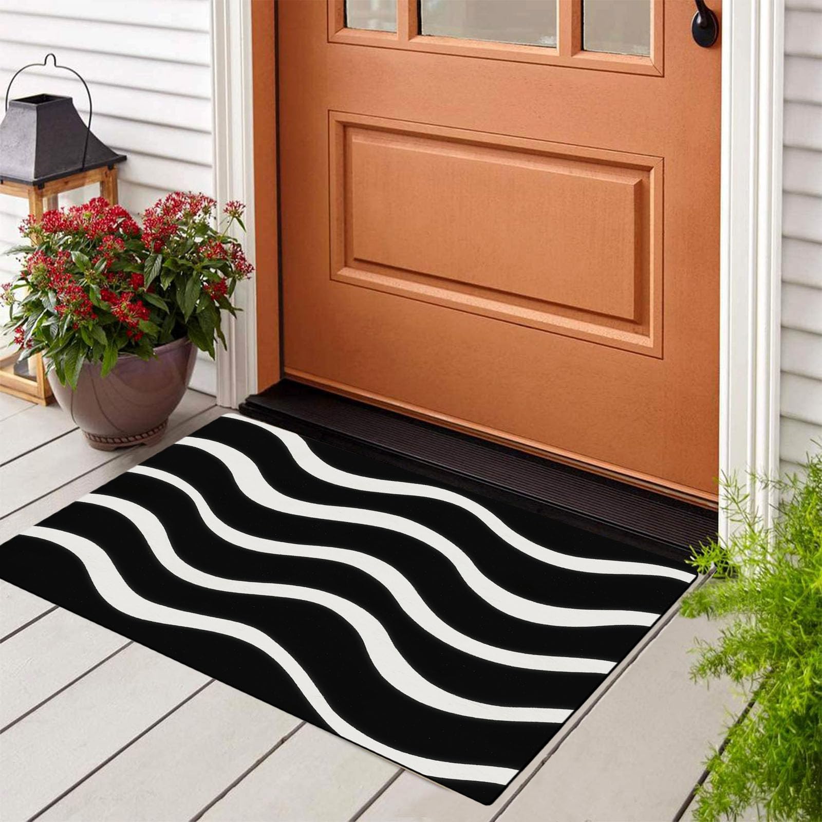 Tapis d'entrée lavable pour éliminer les traces de pas sales