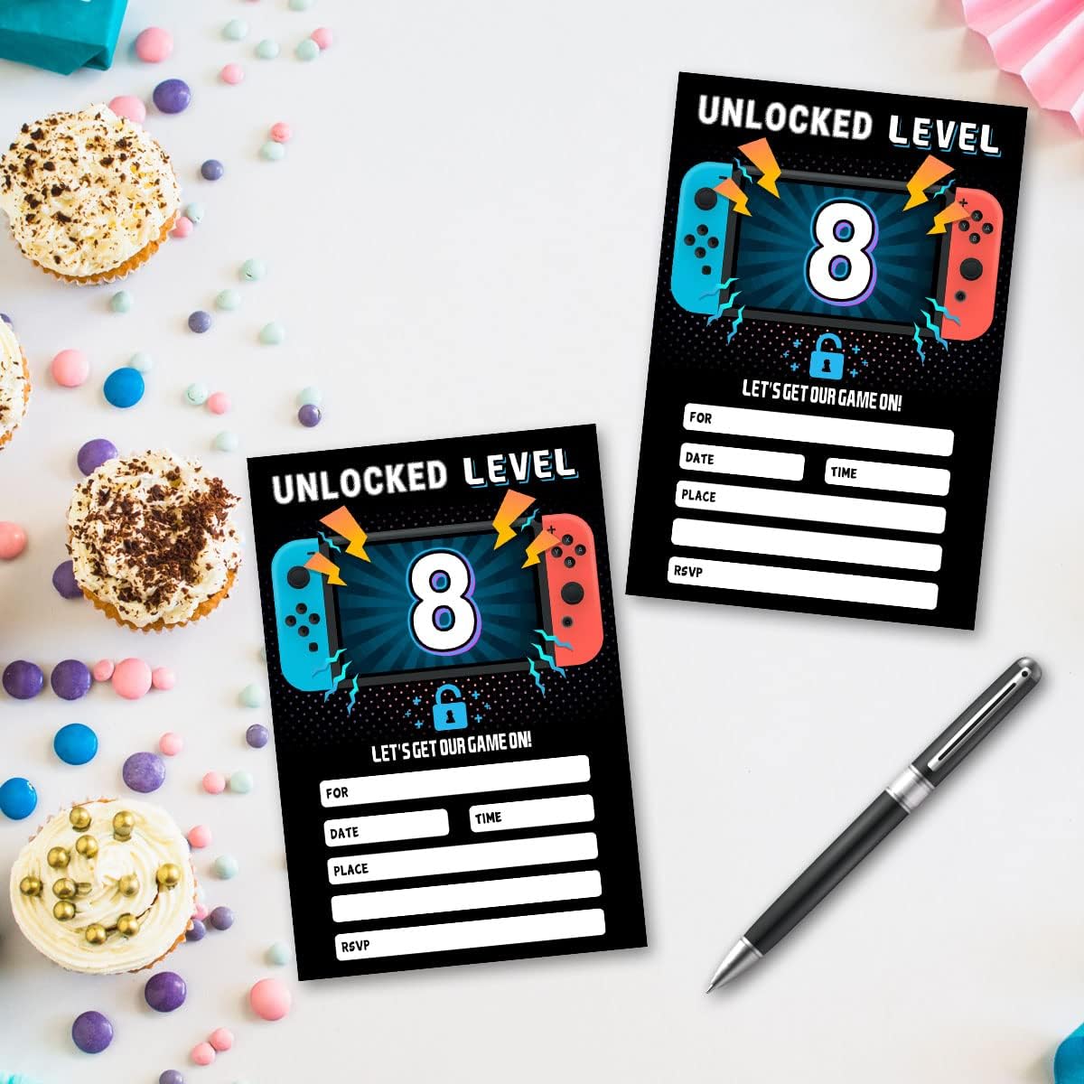 Tarjetas De Cumpleaños De Juego