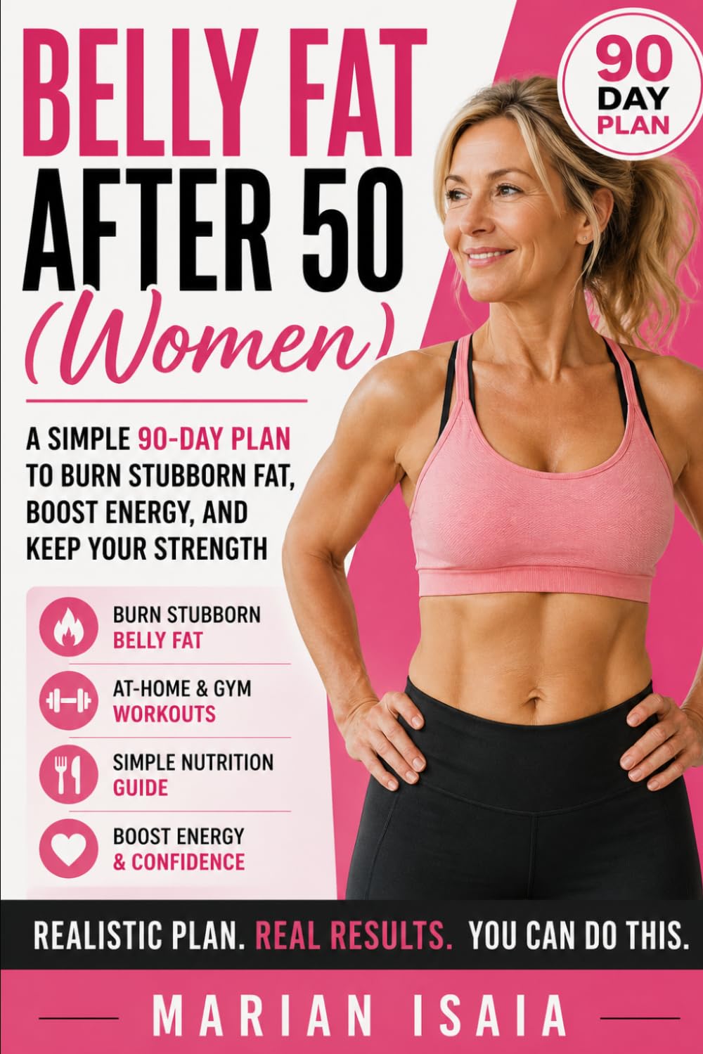 Belly Fat After 50 (Women): A Simple 90-Day Plan to Burn Stubborn Fat, Boost Energy, and Feel Confident Again