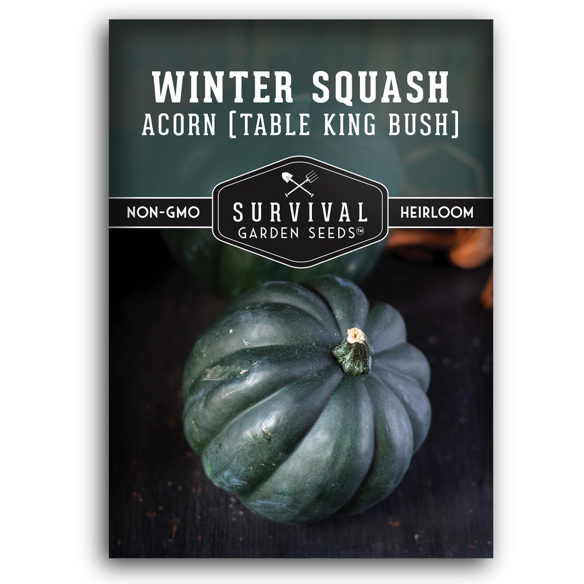 Amazon.com : Acorn Squash Seeds for Planting  Heirloom Table King Bush  Winter Variety for Garden Growing and Long-Term Food Storage - Non-GMO,  Open-Pollinated - Survival Garden Seeds (1 Pack) : Patio,