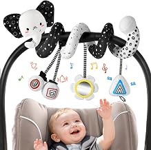 URMYWO Toys for Babies 0-3 Months Sensory Montessori, Baby Pram Toys, Baby Gifts – Hanging in Pram, Crib, Car Seat for 0-6 Months