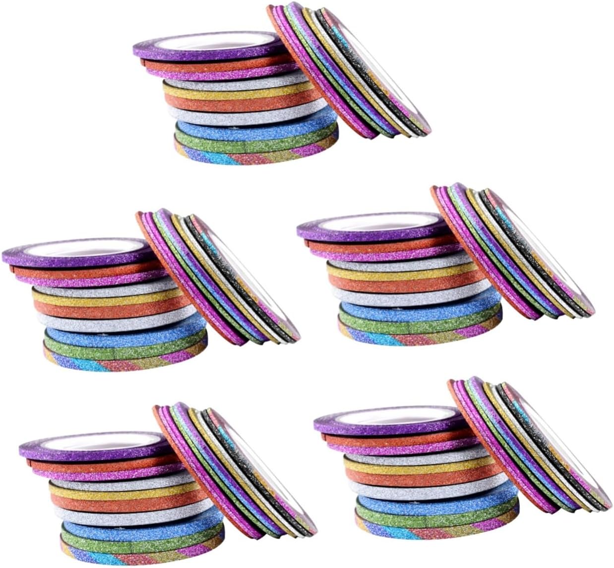 150pcs Nail Striping Tape Widths Adhesive Nail Decoration Stickers for Art Easy to Use Manicure Decor for Creative Designs