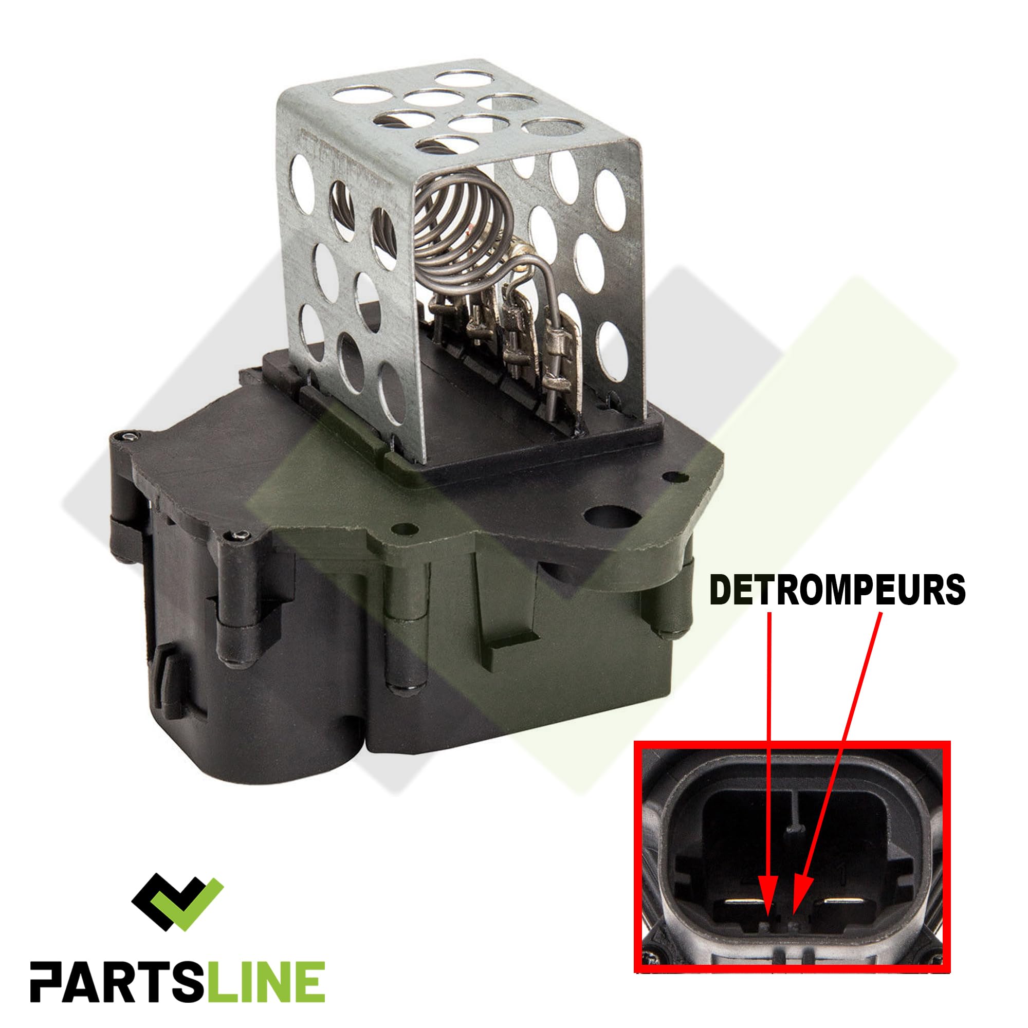 Résistance Ventilateur Chauffage Pour Citroën Berlingo, C1, C4, Xsara - Ref 9649247680 - Facile à Installer