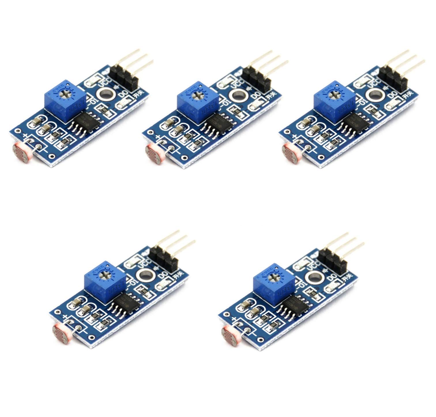 Robotbanao LDR Module LM393 Optical Photosensitive Ldr Light Sensor Module For Arduino DC 35V (Combo Of 5 Pcs) (B08T77YPNT) Amazon Price History, Amazon Price Tracker
