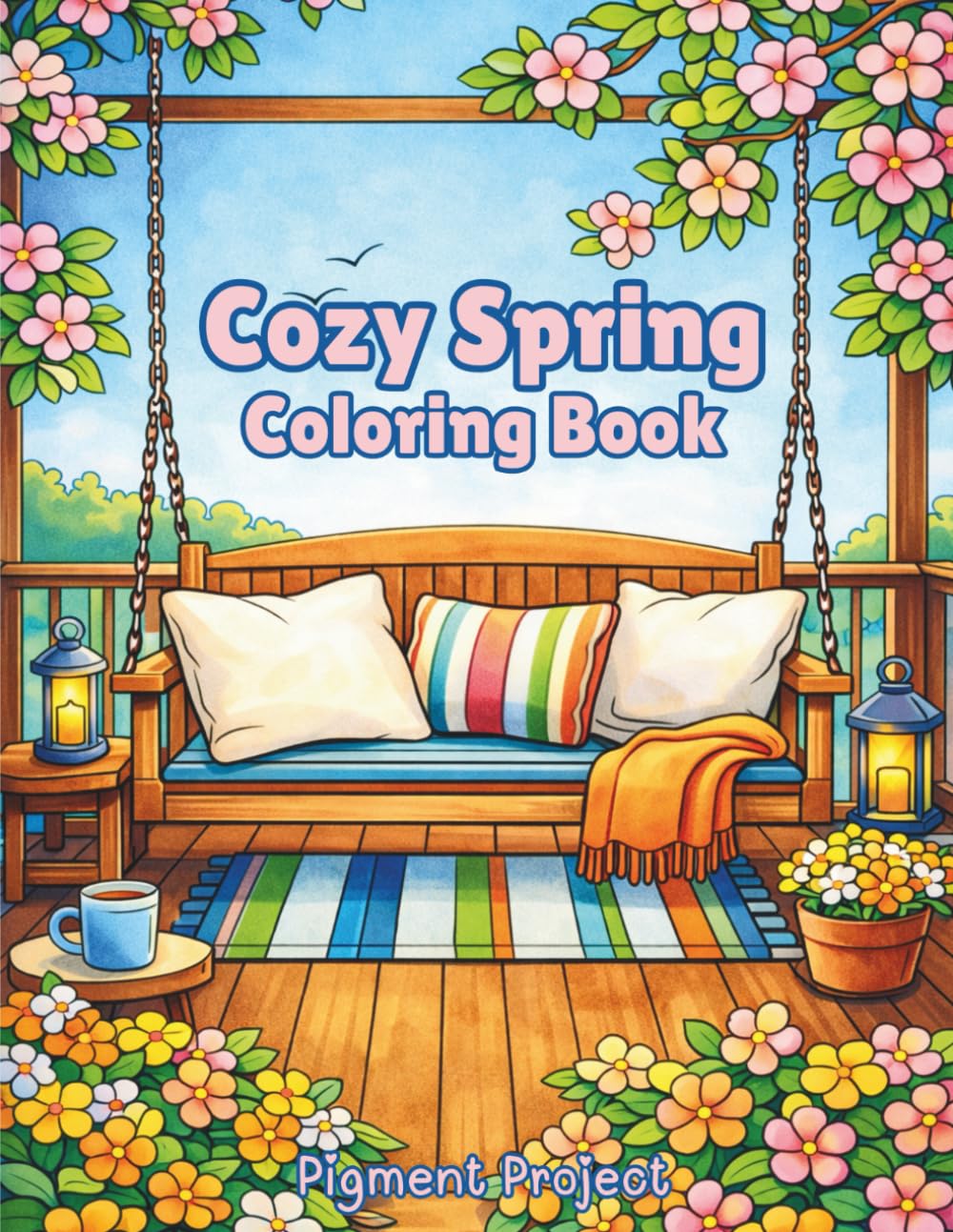 Cozy Spring: Coloring Book (Cozy Seasons)