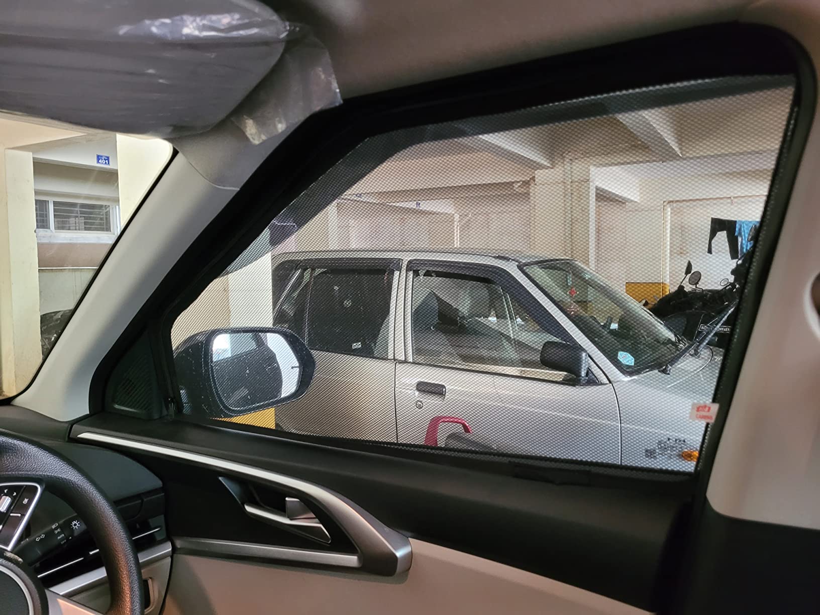 Auto Addict Zipper Car Curtain Sunshades with Rear Window (Side Windows,Dicky Window,7