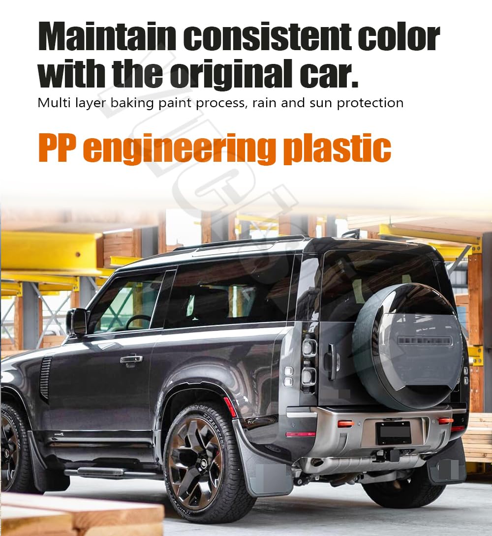 Amazon | Eiger Grey Series スペアタイヤカバー LR Defender 110 90