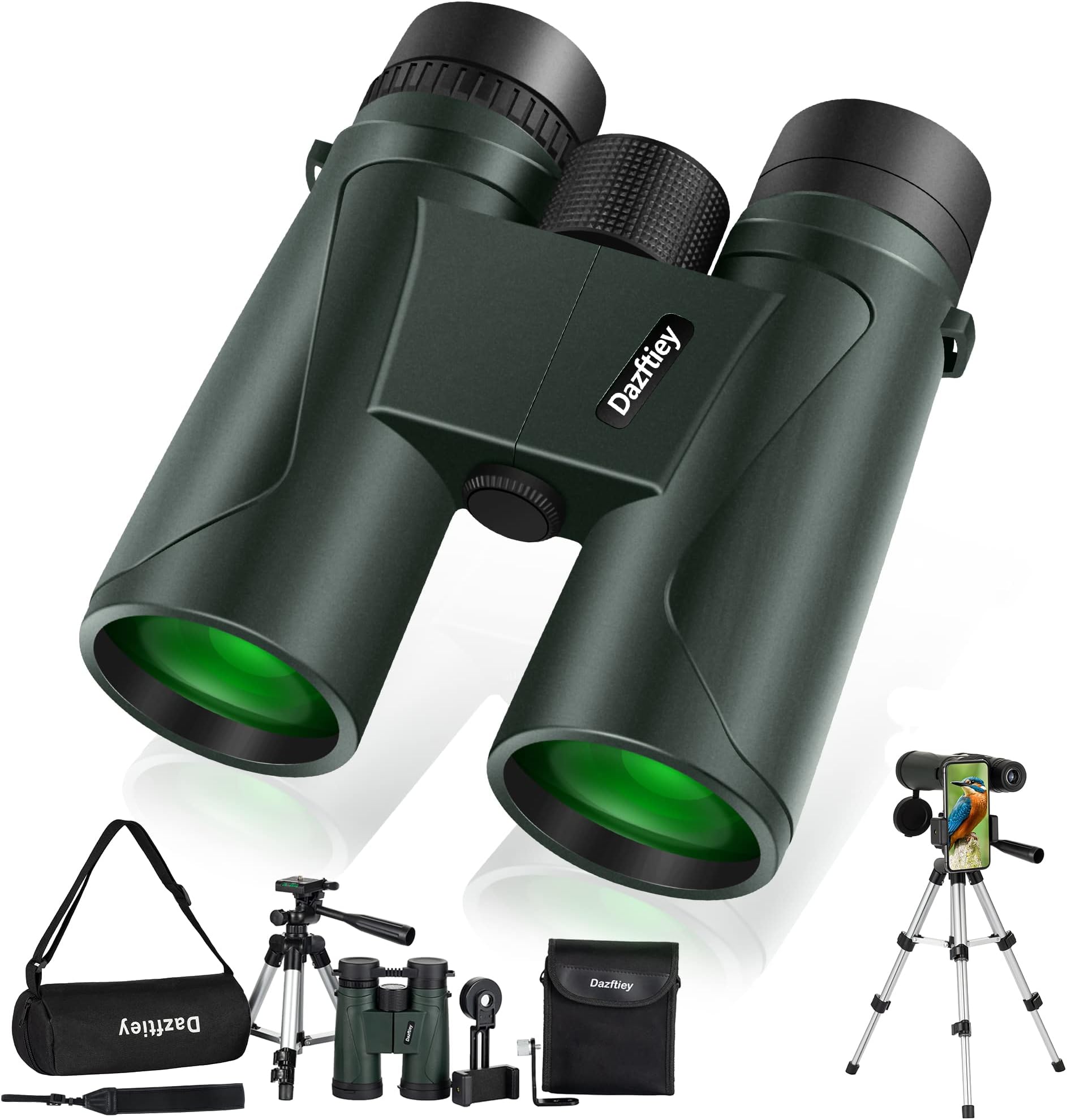 15x52 HD Binoculars for Adults High Powered with Upgraded
