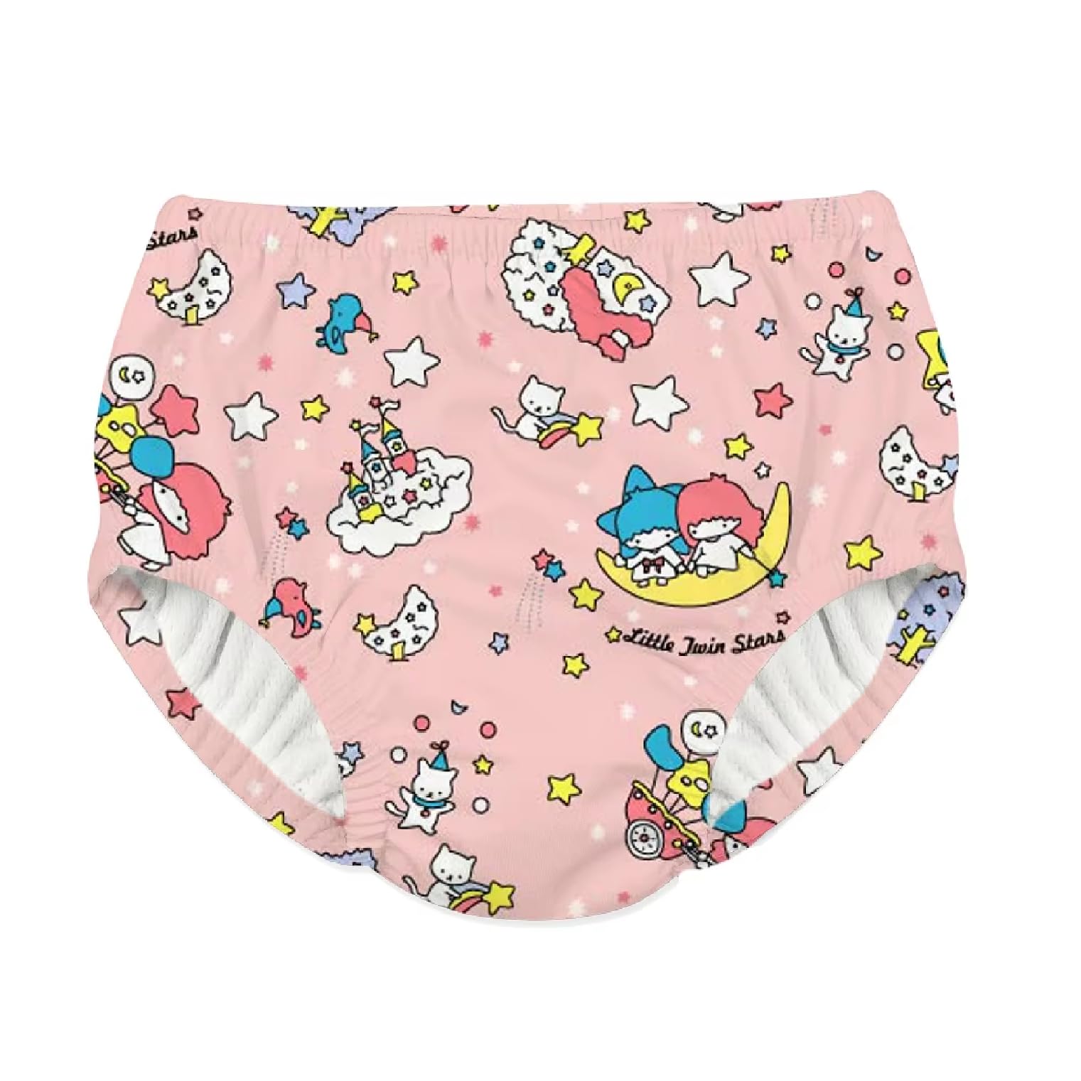 Training Diaper and Sleep Set, Pajama Combo Pack (US, Alpha, XX-Large, Pink)