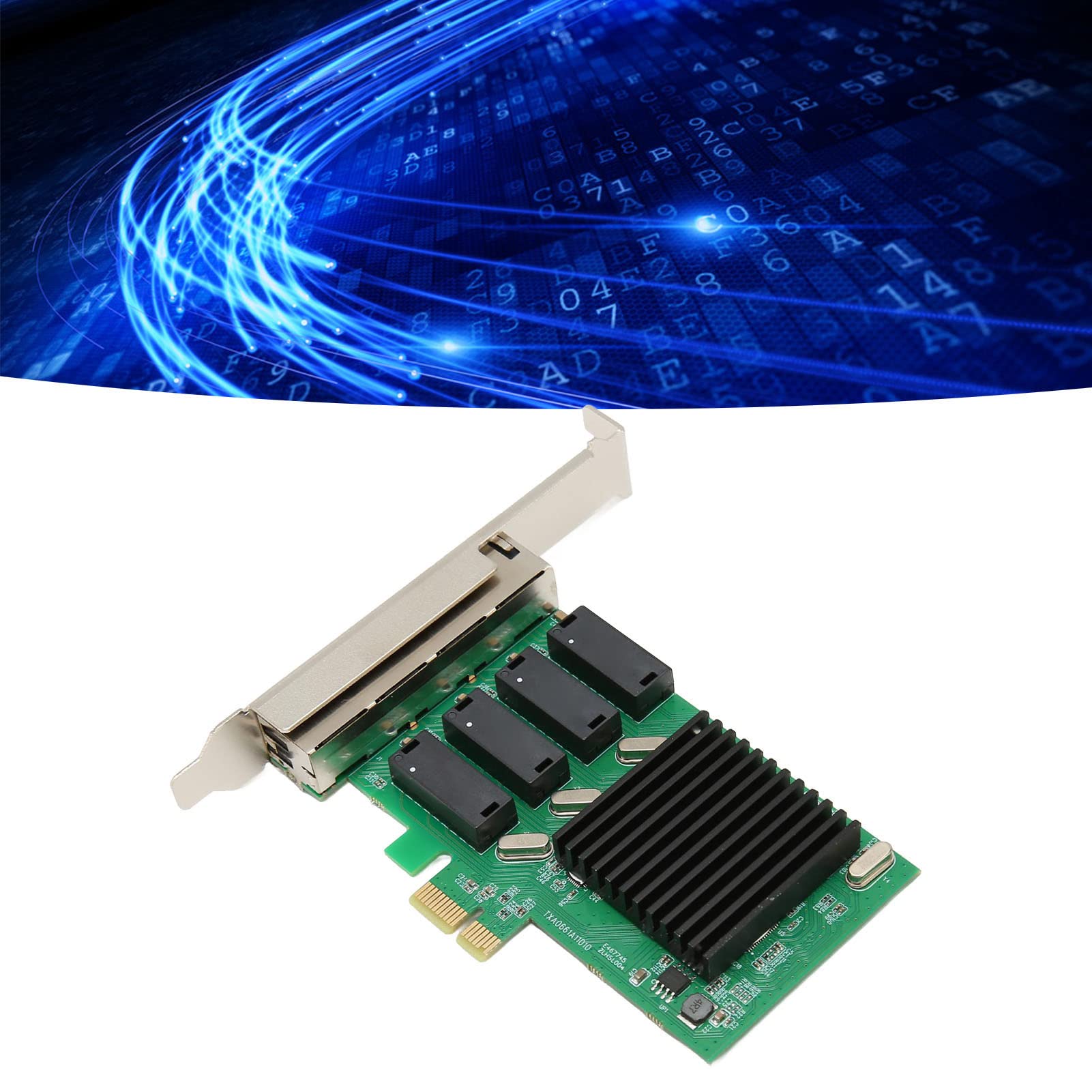 Kontroler Karty Gigabit Ethernet o Dużej Szybkości do urządzeń Serwerowych, łatwa Instalacja dla Użytkowników Systemów //OSX, Karta Sieciowa PCIe z funkcją Wake on Lan do Użytku Biurowego