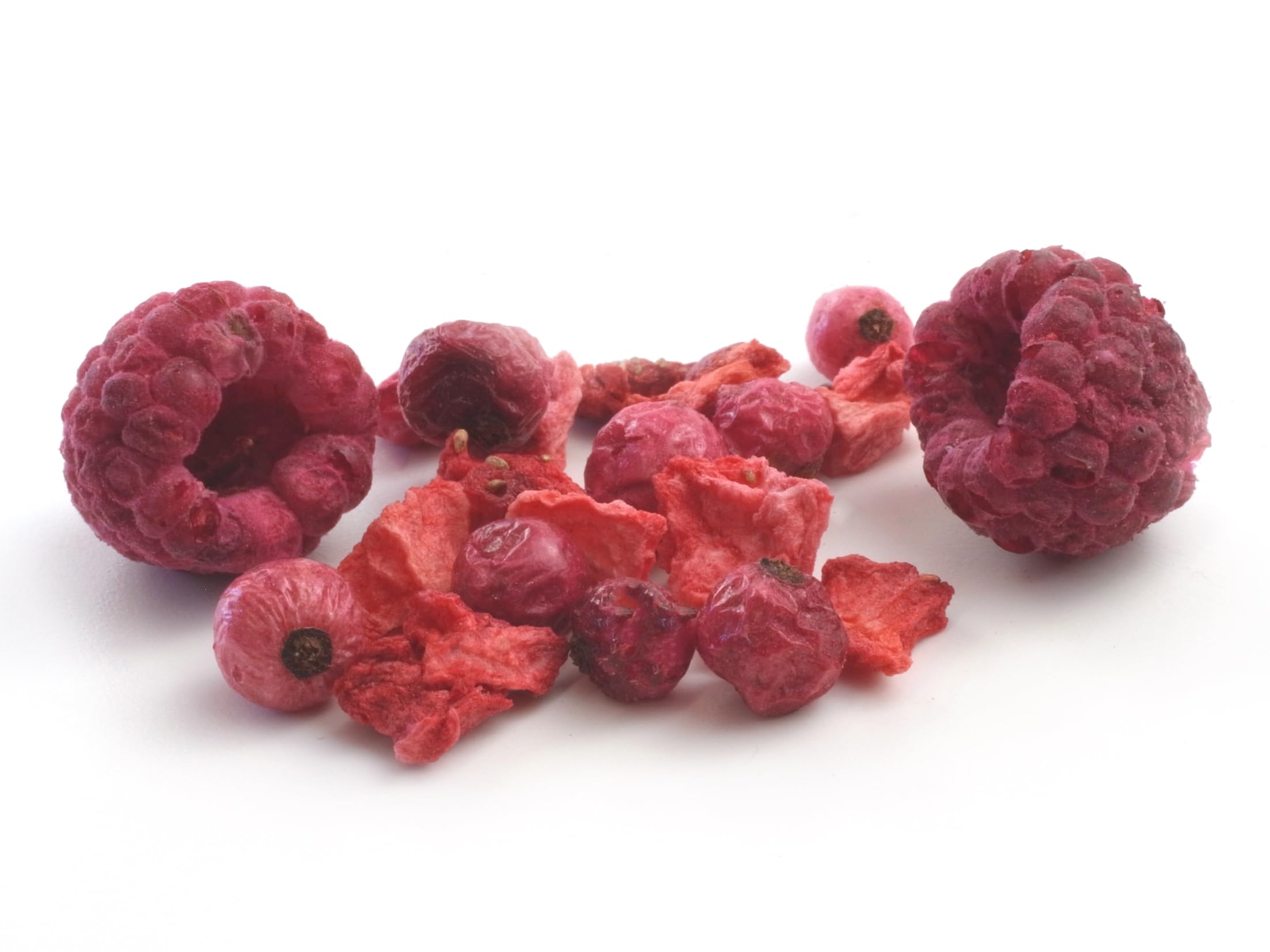 TALI Rote Beeren Mix 1000 g | Gefriergetrocknete Erdbeeren, Himbeeren, Johannisbeeren
