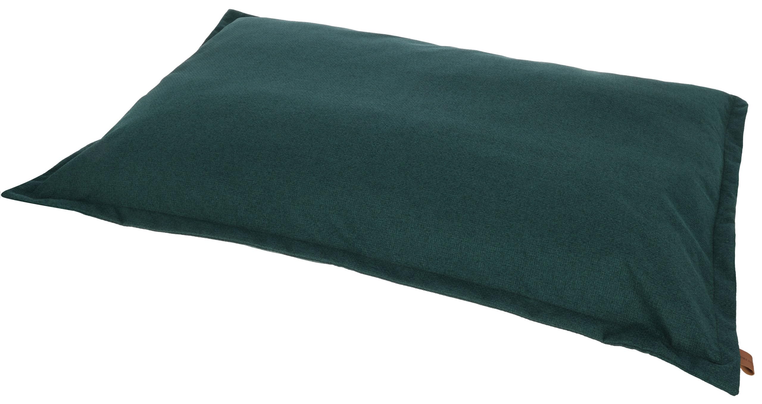 Kerbl Pet Saco de Dormir Oliver, Cama Perros, Robusto, Resistente a la abrasión, Funda Lavable, Cómodo Lugar para tumbarse, Verde inglés, 120x80x18 cm | English Green, 120 × 80 × 18 cm, cómoda cama para perros y cojín de poliéster de fácil cuidado