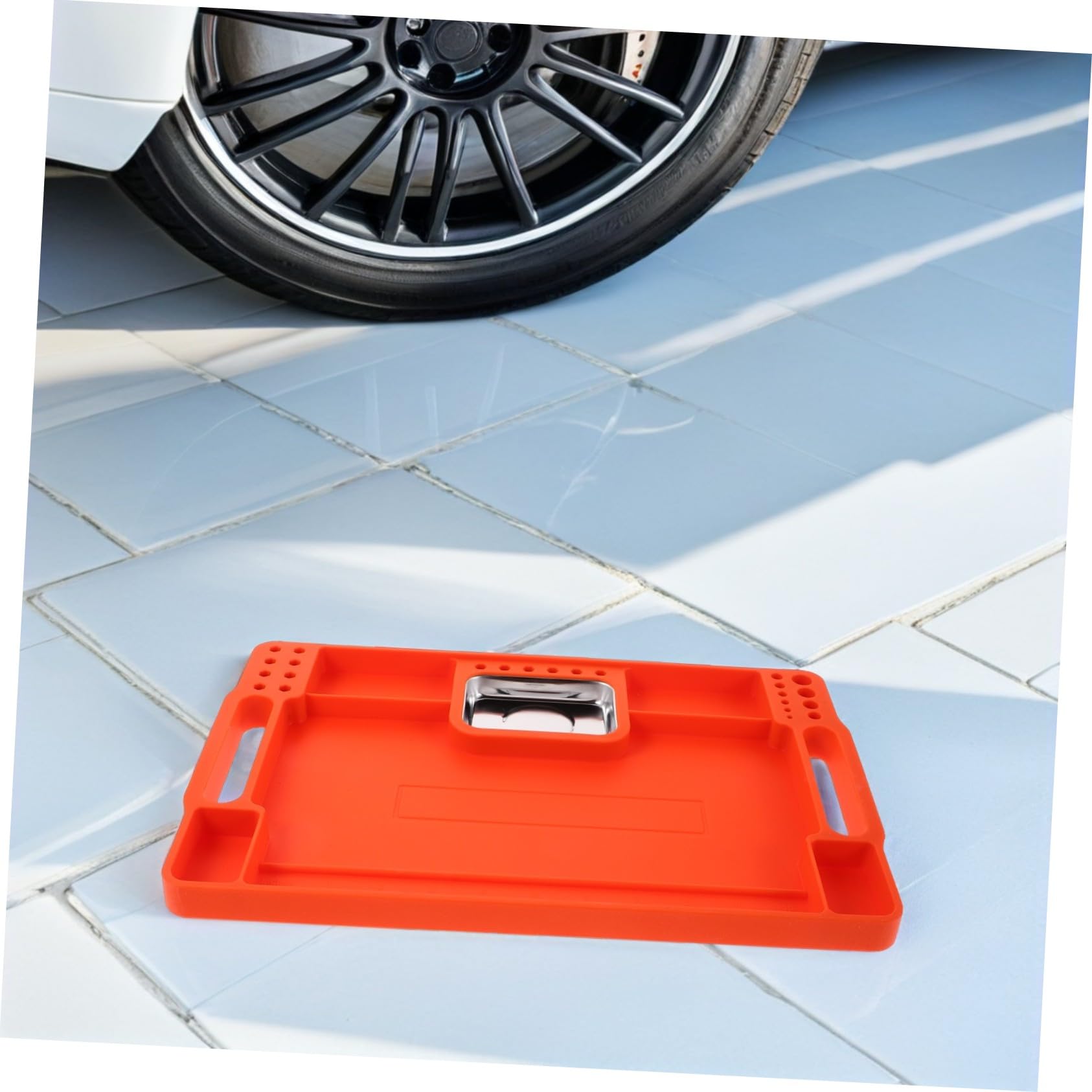Ciieeo Plateau D'outils Silicone Multifonction pour Atelier Organisateur de Pièces Mécanique