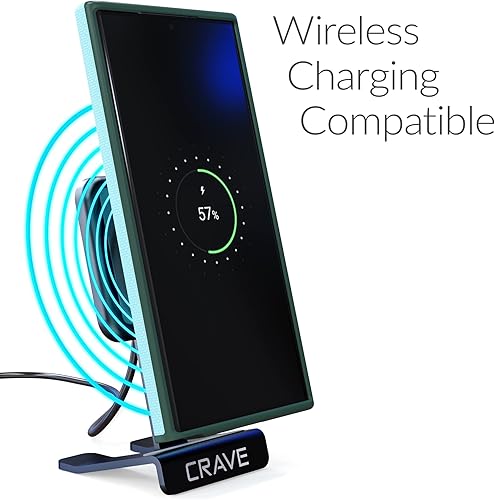 Miniatura 6 de Crave Dual Guard Para Samsung Galaxy S23 Ultra Caso, Protección A Prueba De Golpes Funda De Doble Capa Para Samsung Galaxy S23 Ultra - Aqua