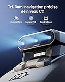 MAMMOTION YUKA Mini 2 500 Robot Tondeuse, jusqu'à 500m², Zéro Perte de Signal, sans RTK, AI Traitement d’Image à Trois Caméras, Auto Cartographie Multi-Zones, DropMow - 2