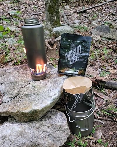 Miniatura 5 de Valtcan EndurePro - Botella de agua de titanio de 33.8 fl oz, 34 onzas, 7.72 oz, olla ultraligera de boca ancha, para deportes, senderismo y