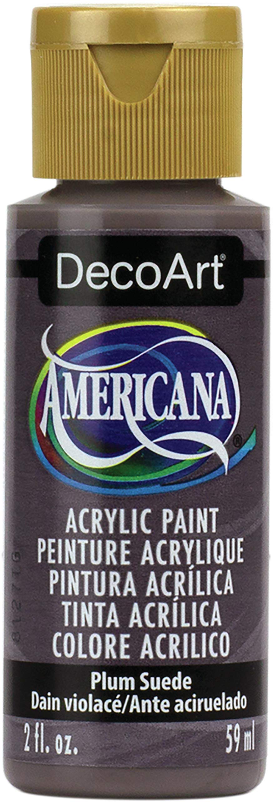Buy Deco Art 2 oz Americana Acrylic Paint, Plum Suede Online at ...