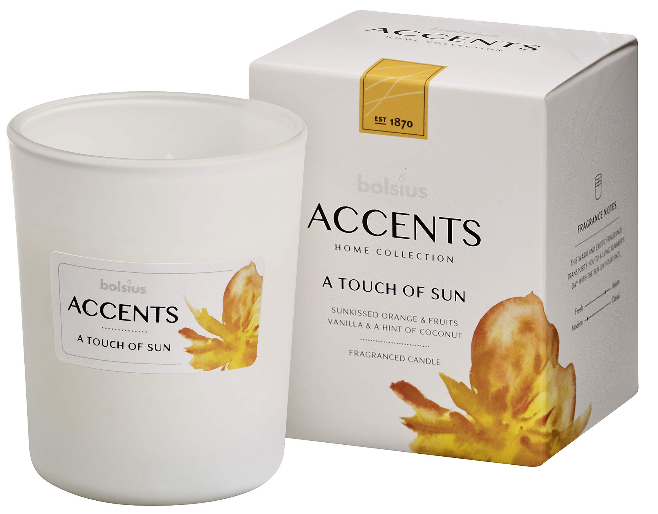 Bolsius Kerze, 0 W, Weißwachs