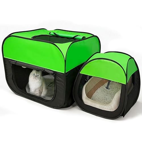 2-in-1 Cat and Dog Playpen Tent, can be Used Separately,