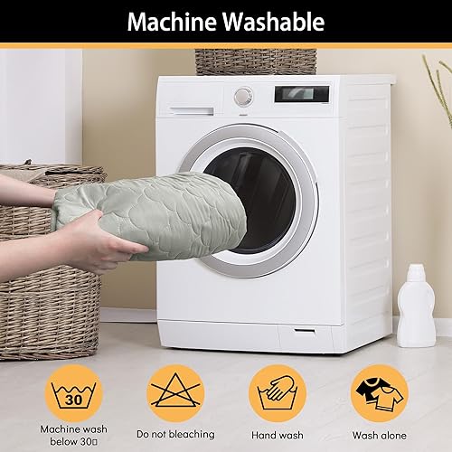 Miniatura 7 de CHHKON Fundas de terciopelo para sillas reclinables, fundas impermeables para sillas reclinables, para sala de estar, parte inferior antideslizante,