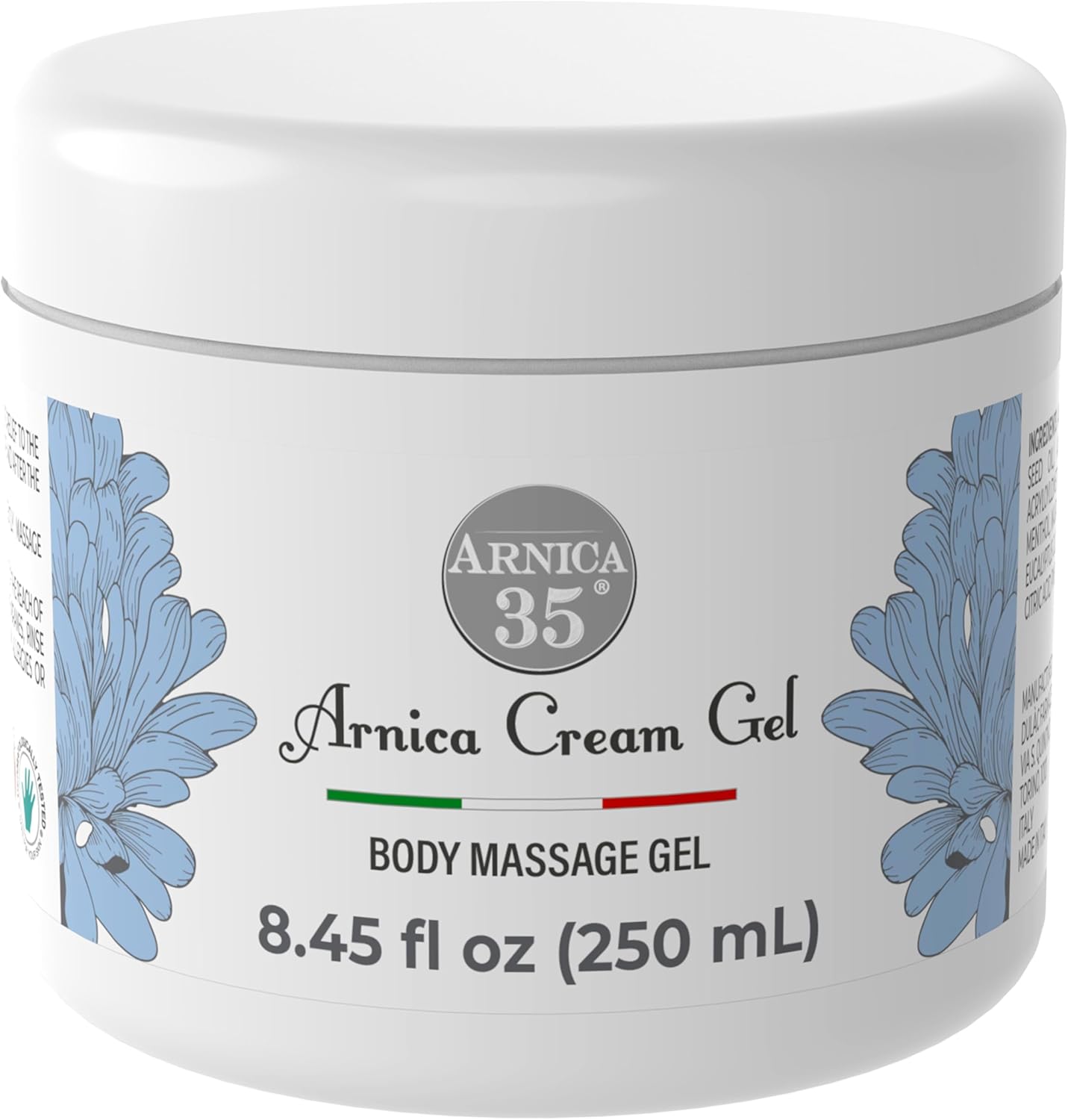 Dulàc - Arnica Cream 8.45 Fl Oz Rich in Organic Arnica Montana Extracts, Arnica Cream Extra Strength, Non-Greasy Feel, Dermatologically Tested