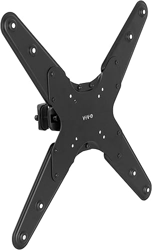 Miniatura 10 de VIVO Soporte universal para TV de 32 a 55 pulgadas con placa VESA extraíble de 2.953 x 2.953 in a 15.748 x 15.748 in, se adapta a tubos de hasta 1.9