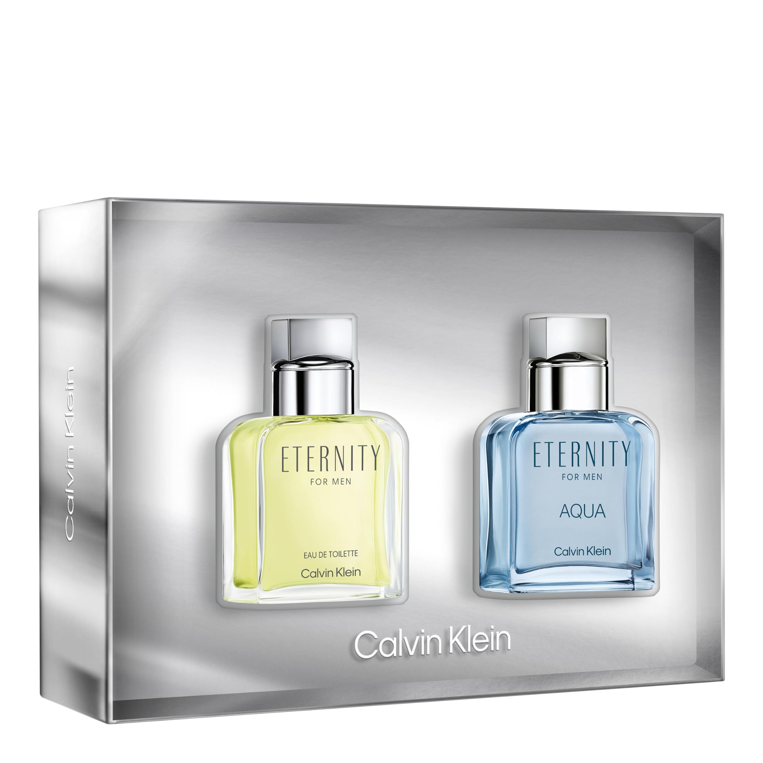 Eternity & Eternity Aqua Travel Size Eau de Toilette Holiday Duo Gift Set ($60 Value) - 0…