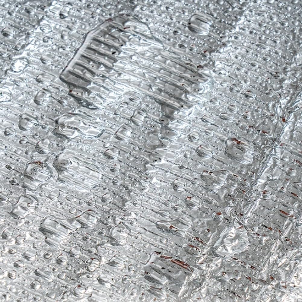 Housse de protection pour climatiseur portable, imperméable en feuille d'aluminium pour climatiseur portable, contre la lumière directe du soleil, la neige (96 x 40 x 70 cm)