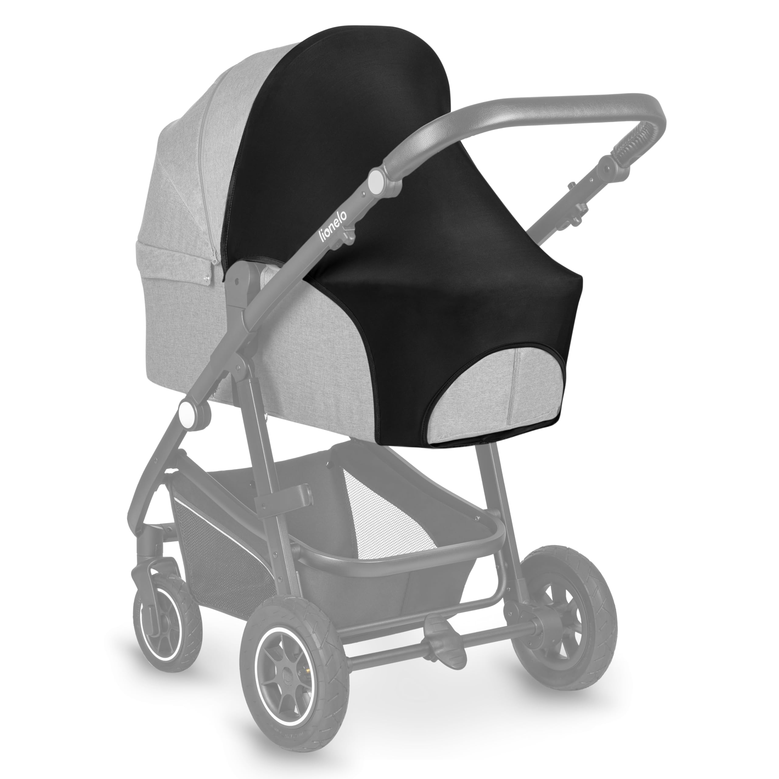 LIONELO STROLLER SUN COVER Capottina Parasole UPF50+, Vela Parasole per Passeggino, Vela Ombreggiante per Passeggino, Misura Universale, Facile da Montare