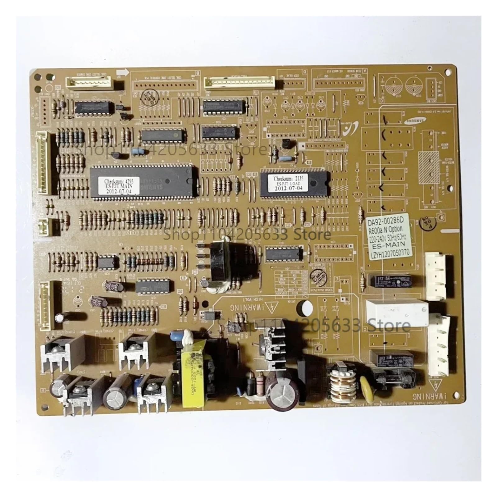 Replacement Refrigerator PCB Board ，Compatible For Samsung，DA92-00286D DA92-00286N PBA-SMPS