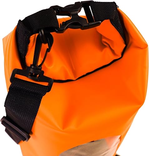 Miniatura 7 de YakAttack Bolsa seca impermeable enrollable de 10L con válvula de aire, duradera y resistente al agua, almacenamiento compacto, elimina el aire