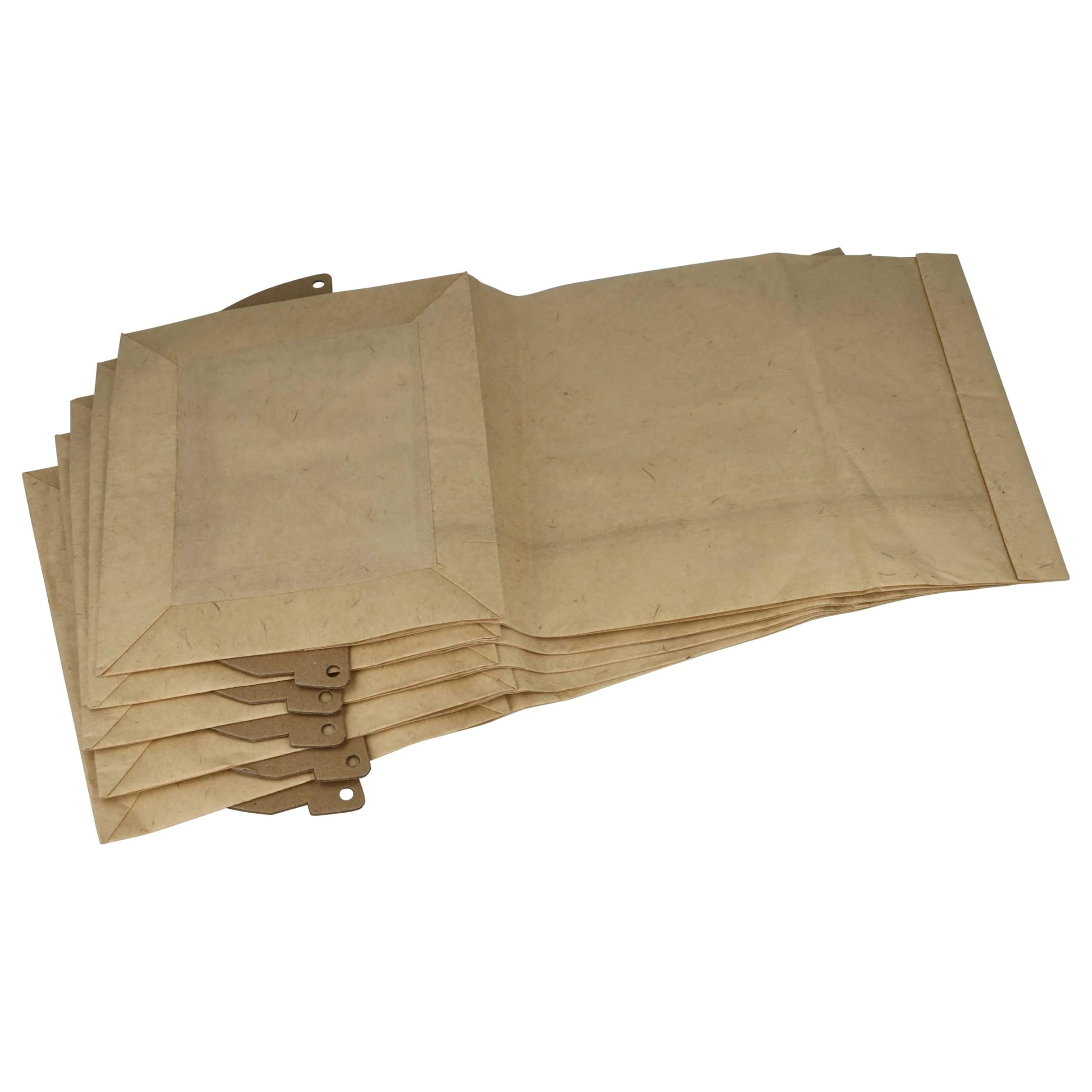 vhbw 50 x worek do odkurzacza kompatybilny z odkurzaczem Kärcher K 2601 Plus, K 2601, K 2501 TE, K 2501, A 2120 ME - 44 cm x 20 cm, brązowy