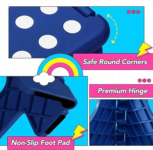 Miniatura 149 de Delxo Taburete plegable de 9 pulgadas, taburetes negros plegables para niños, taburete plegable portátil con asa, taburete plegable para cocina