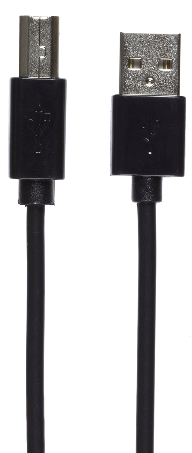 Kit 1 Metre USB A to USB B Cable - Black
