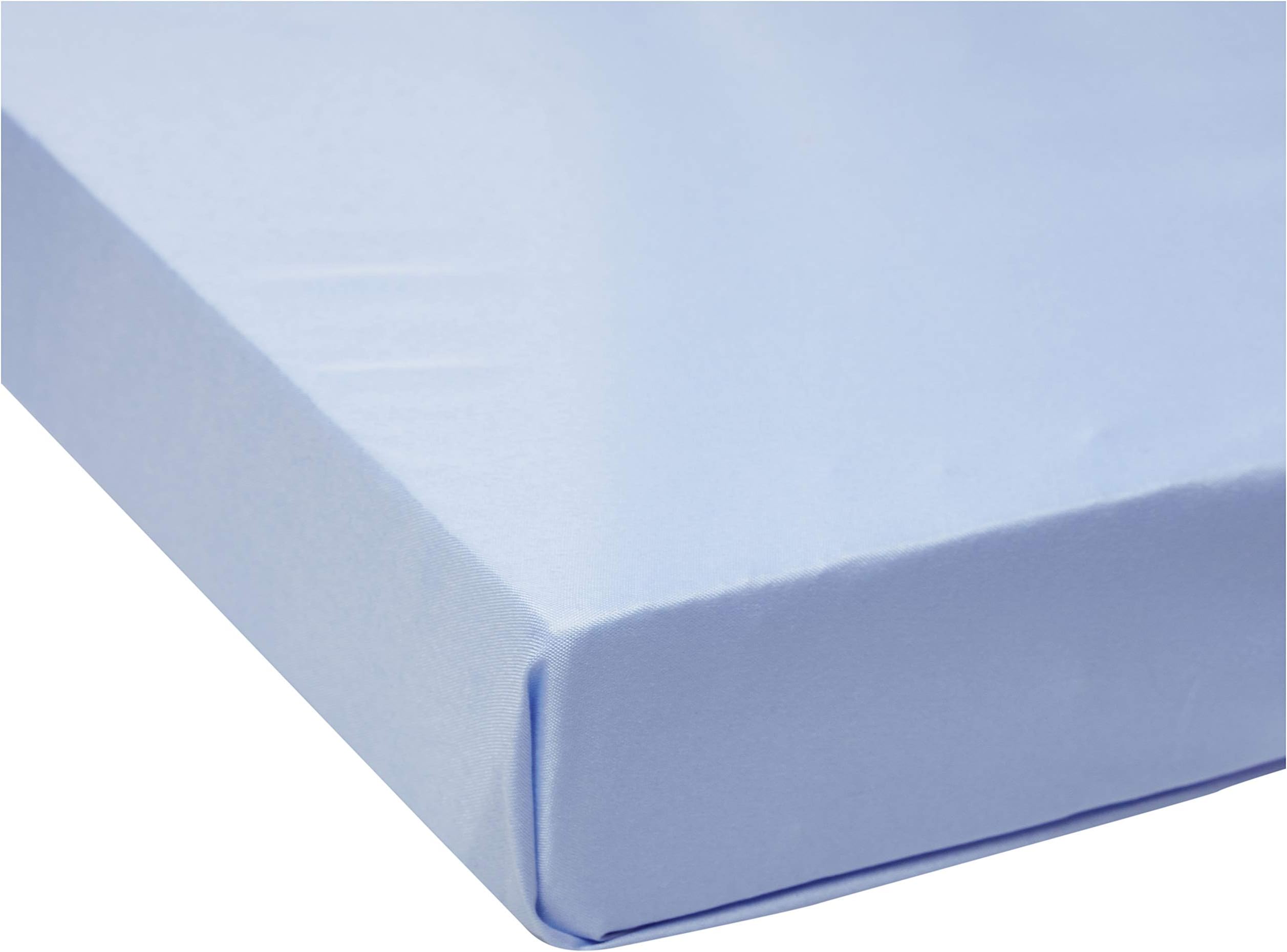 IBed home Fitted bedsheet 3pieces Set, Microfibre, King size, Blue, W 32.0 x H 25.2 x L 5.4 cm